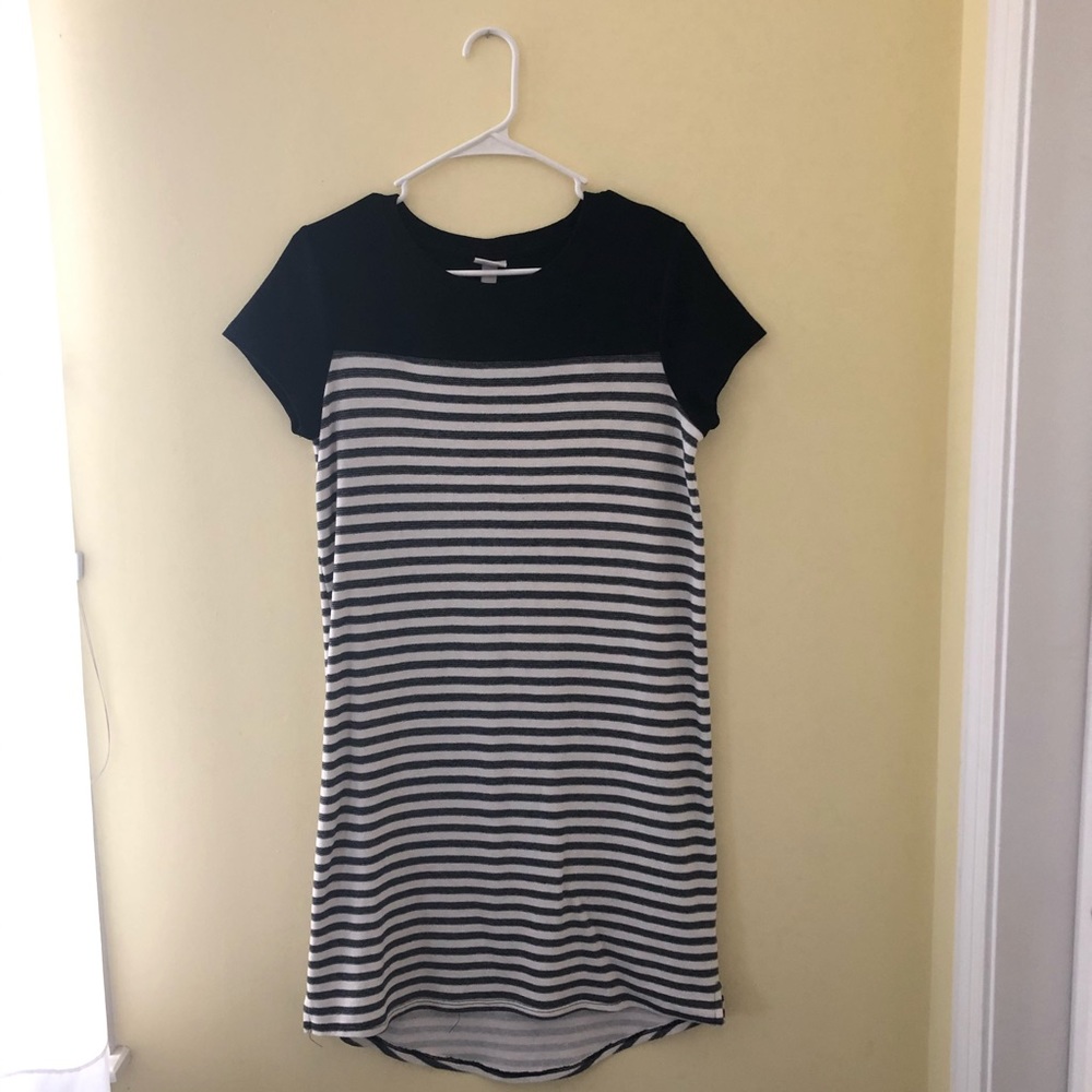 Target White Striped Dress